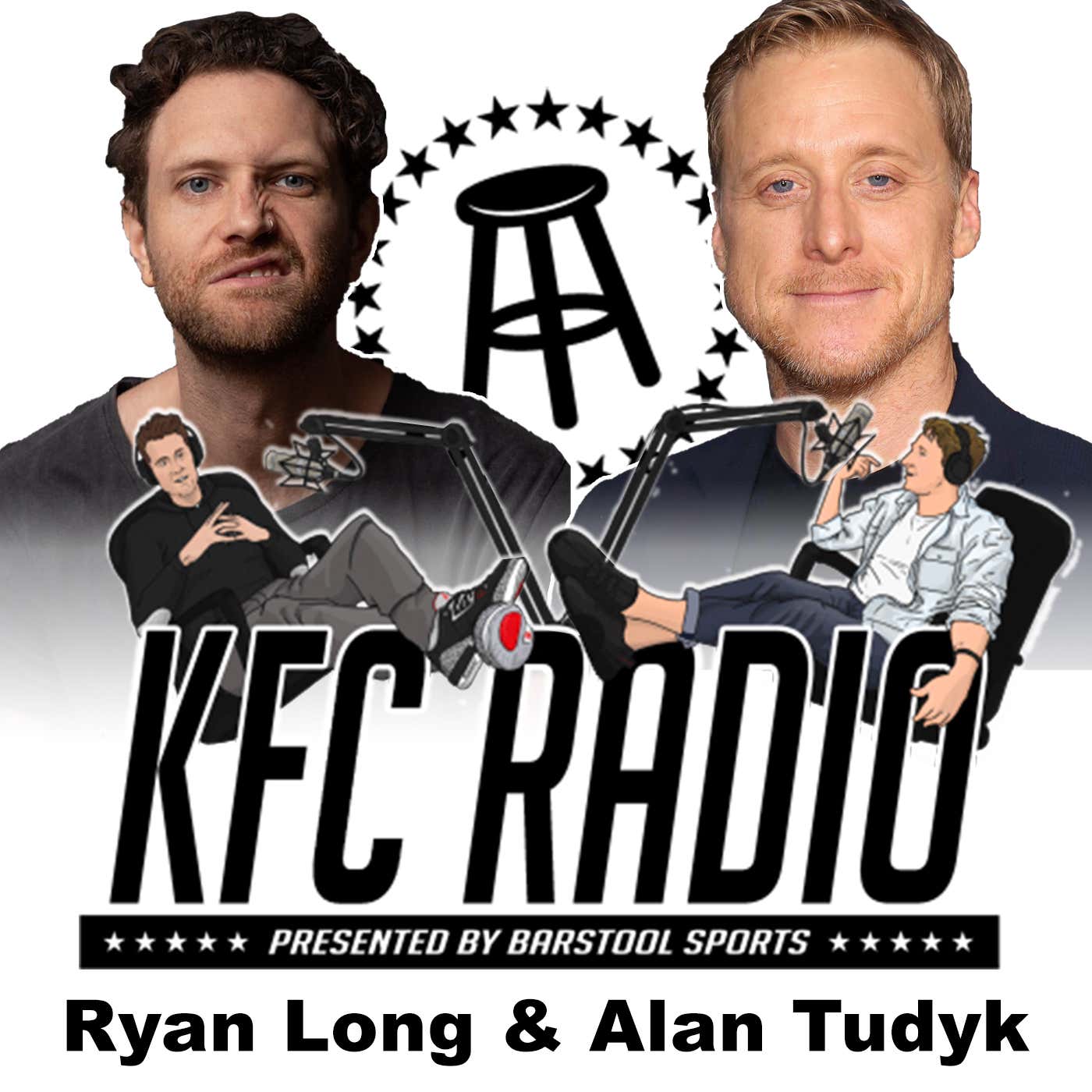 Ryan Long, Alan Tudyk, and We're Gonna Cut That episode artwork