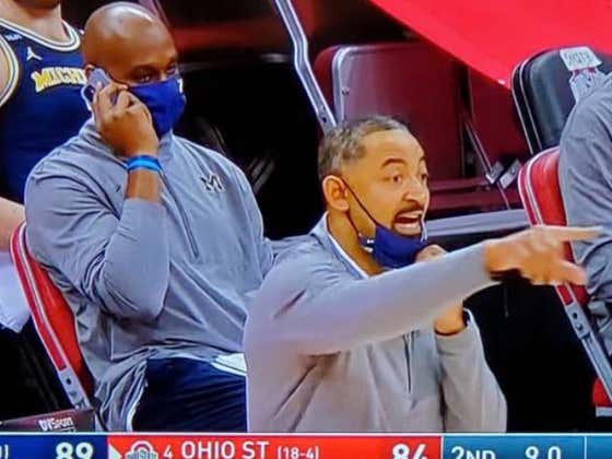 Power Move - Taking A Phone Call On The Bench As You Beat Your Rival In A Top-5 Matchup