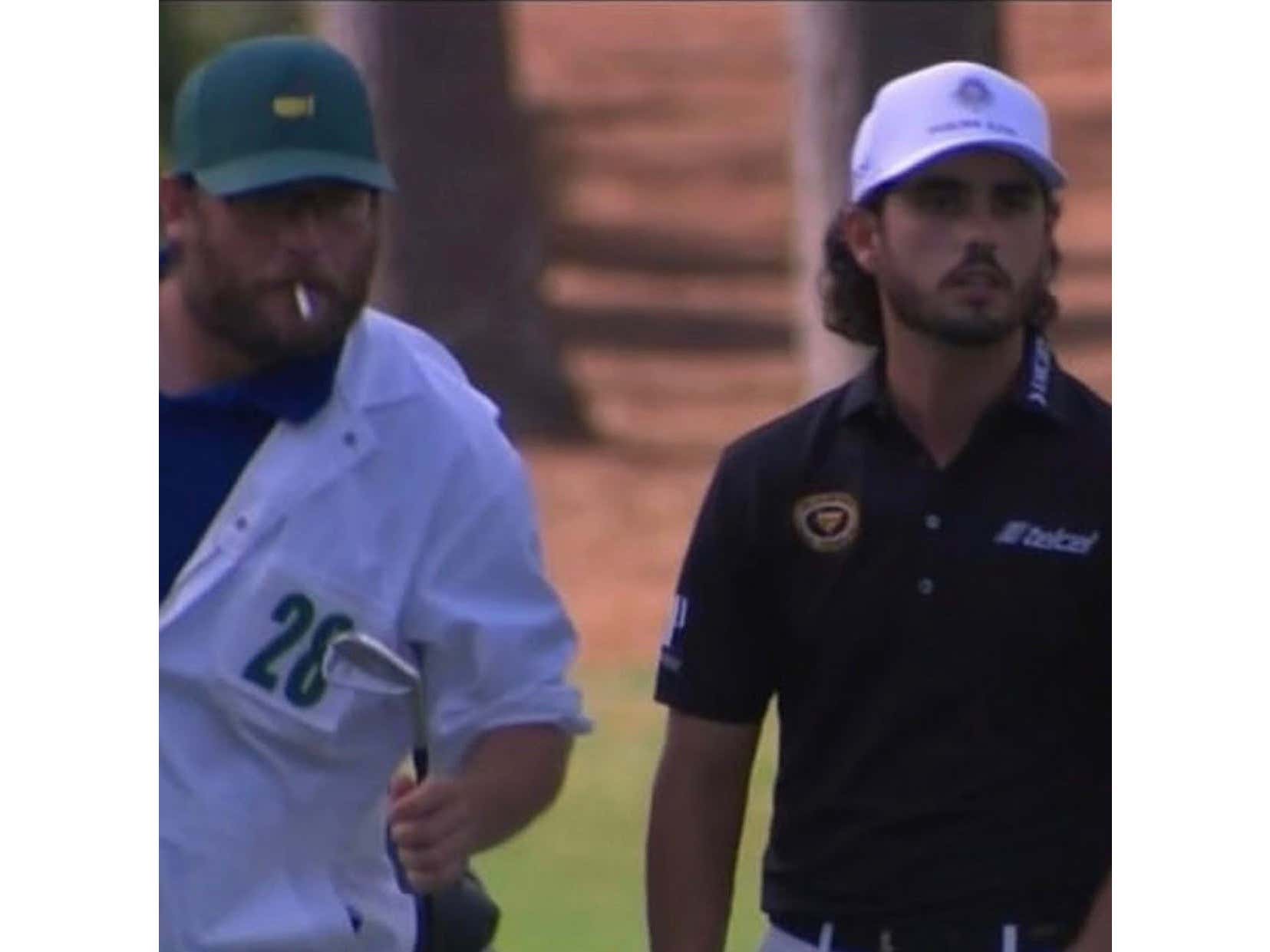 Everyone’s New Favorite Caddy On The PGA Tour Rips Cigs And Does Hot