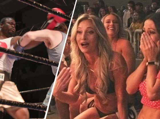 Boxer Farts In The Ring, Makes Everyone Sick