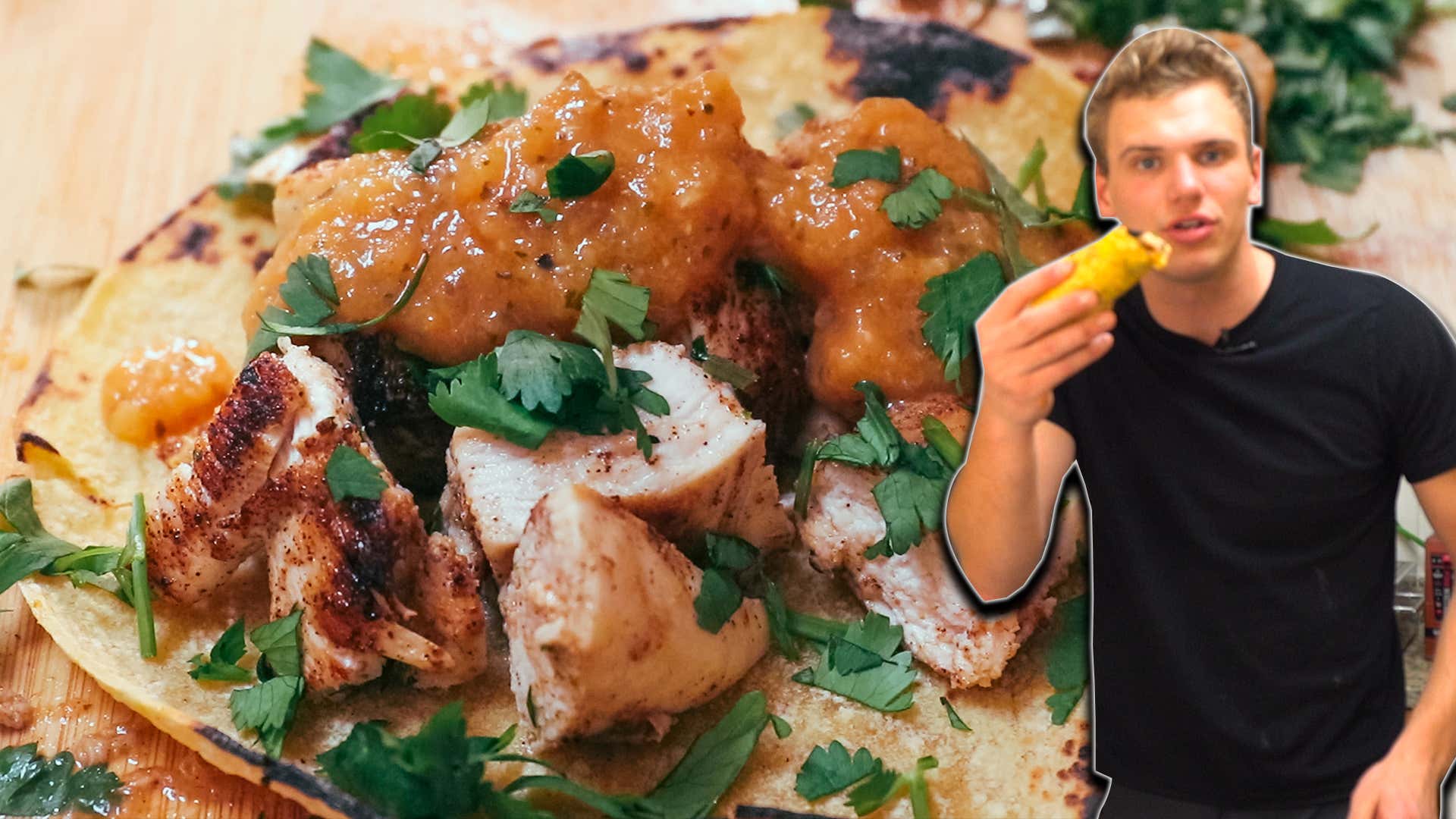 5 ingredient Chicken Street Taco