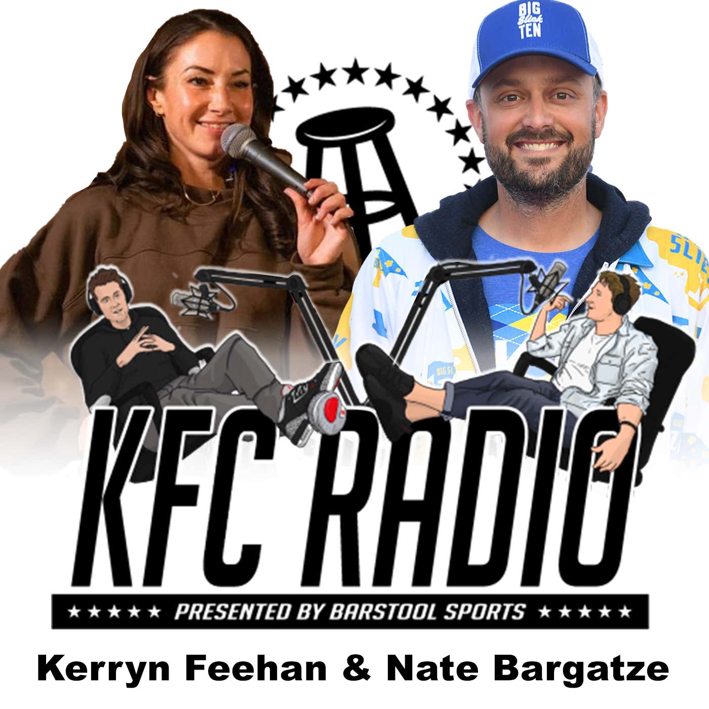 Nate Bargatze, Kerryn Feehan, and COME ON MAMA BIRD! episode artwork