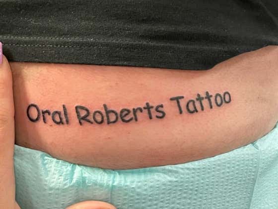 Dude Got An Oral Roberts Tattoo On His Ass After Guaranteeing Florida Would Beat Them