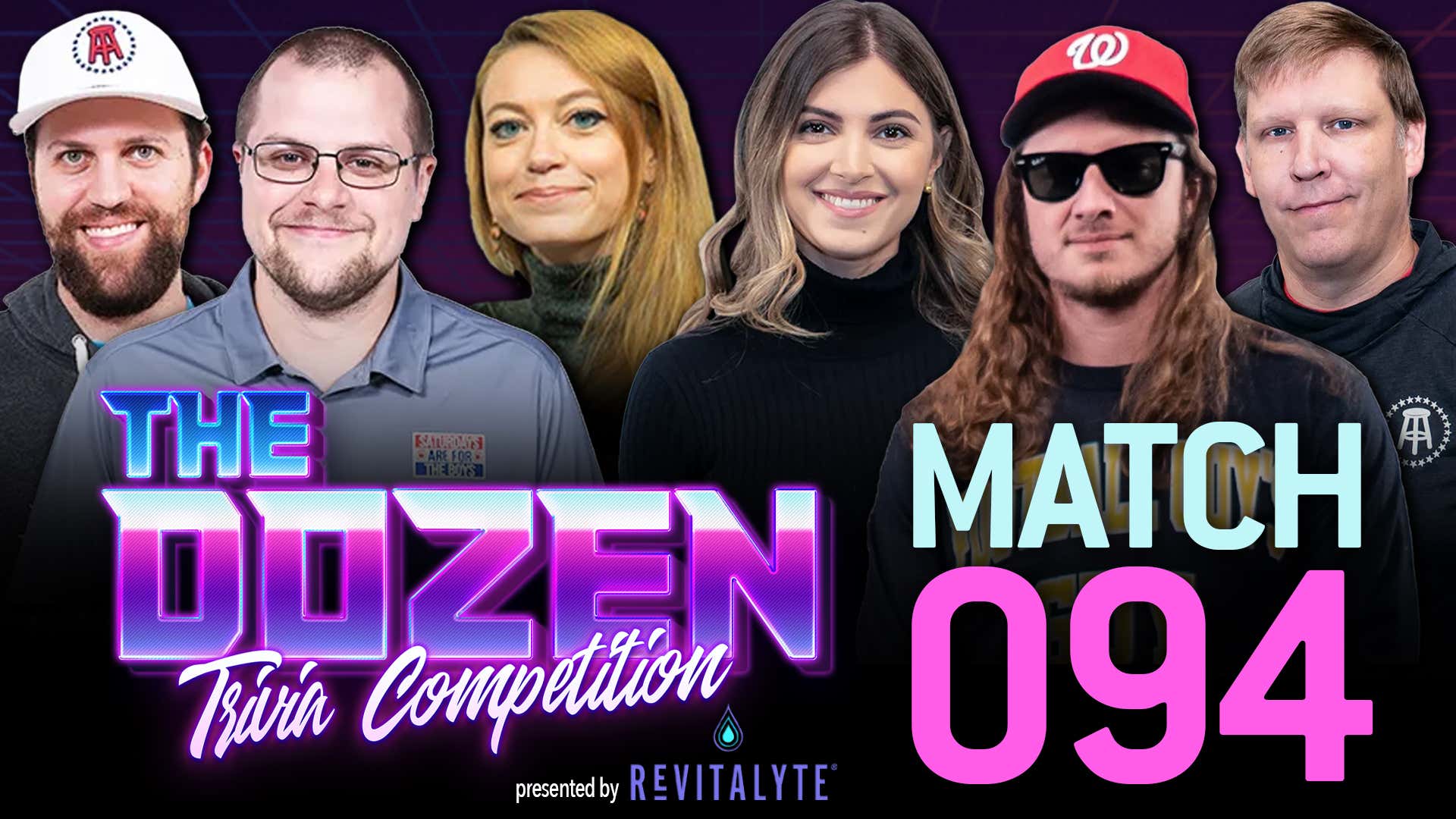 The Dozen Trivia Competition pres. by Revitalyte PFT, Brandon, Fran