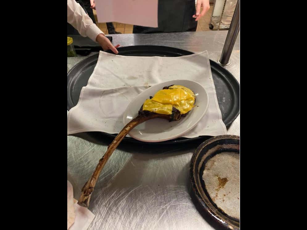 There Are Two Types of People In This World: The Type That Order Melted Cheese On Their Tomahawk Steaks And The Type That Don't Fuck Their Cousins