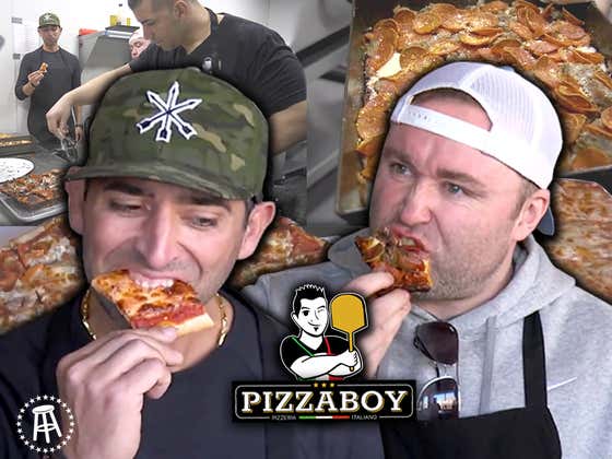 VIDEO: Myself And Dante Were Taught How To Make Pizza By The "Pizzaboy" Carlo Bertolli