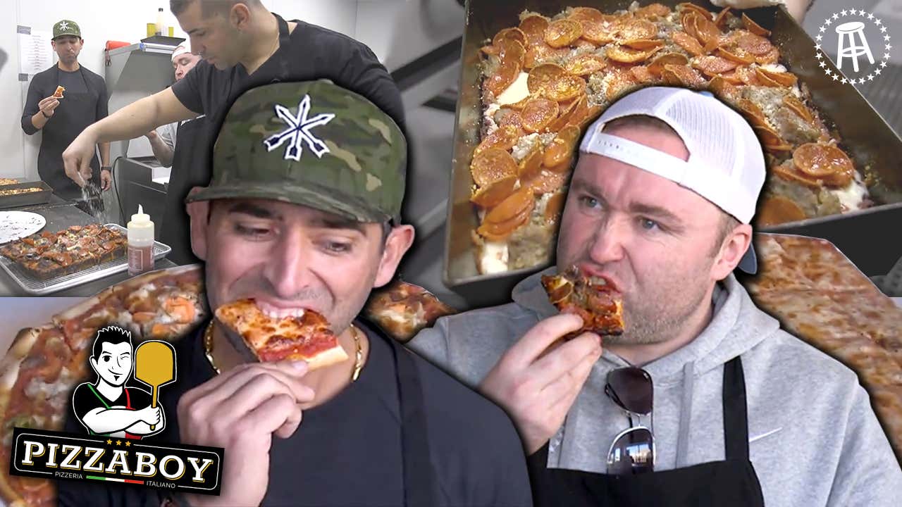 VIDEO: Myself And Dante Were Taught How To Make Pizza By The "Pizzaboy" Carlo Bertolli