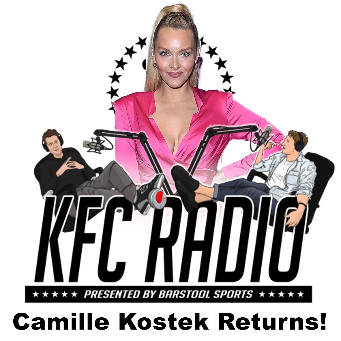 Camille Kostek, Sam Darnold Traded, and the Wingman Plus One episode artwork