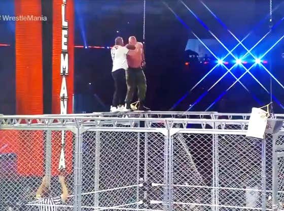 Shane McMahon Will Never Stop Taking Ridiculous Bumps At WrestleMania