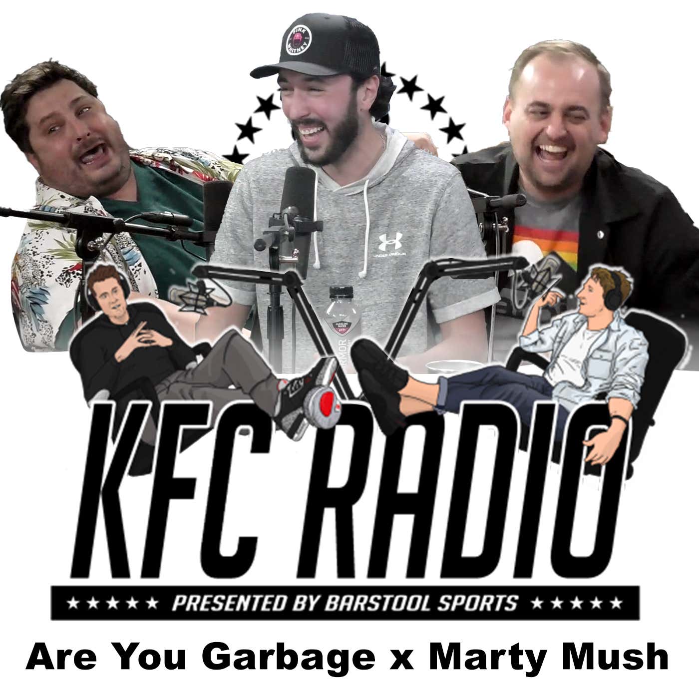 Are You Garbage Meets Rat King Marty Mush episode artwork