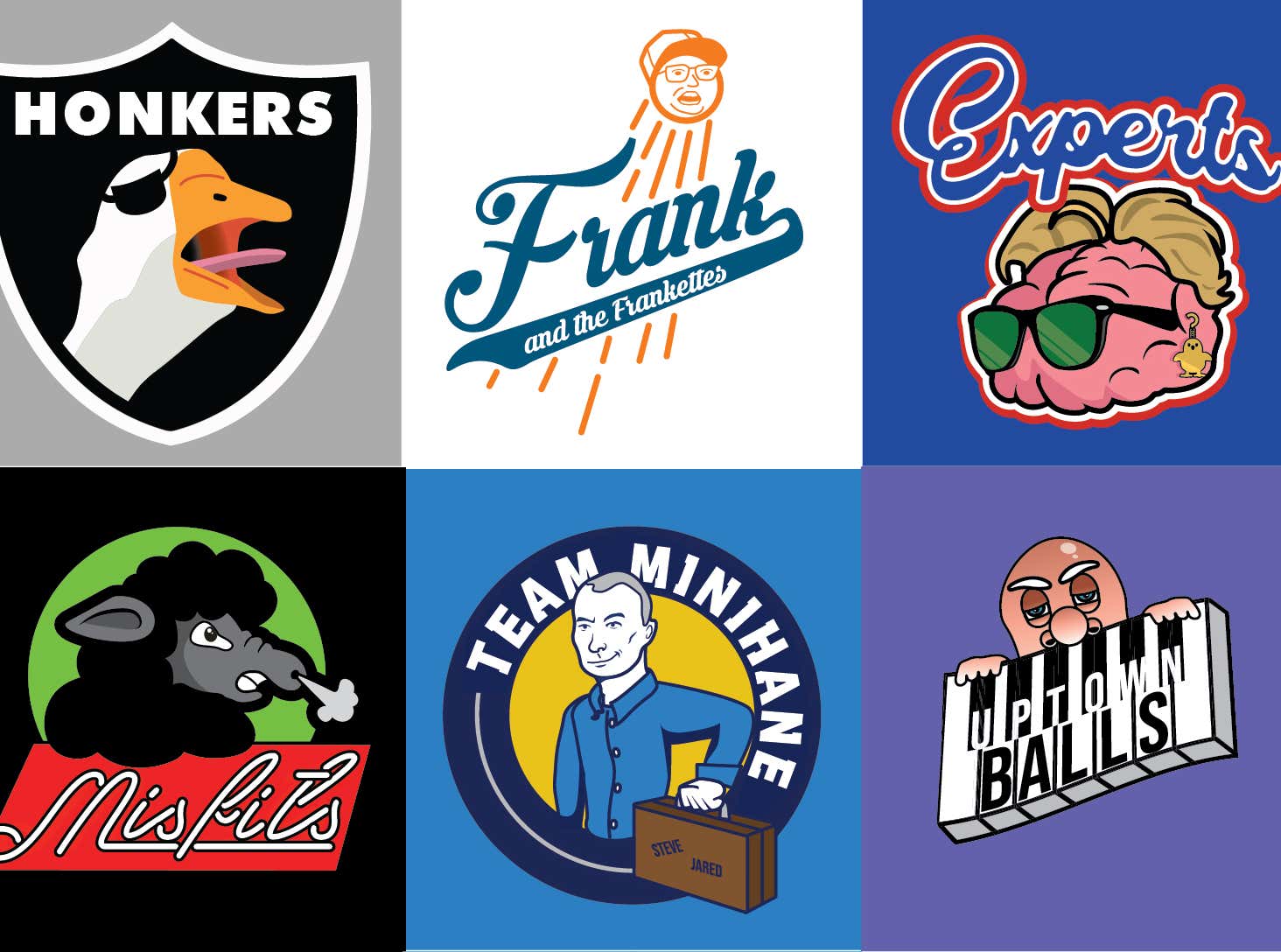 The Reveal Of The Dozen Trivia League Team Logos Barstool Sports
