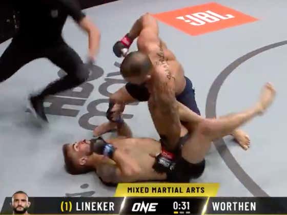 John "Hands Of Stone" Lineker Just Put An End To Troy Worthen Live On TNT