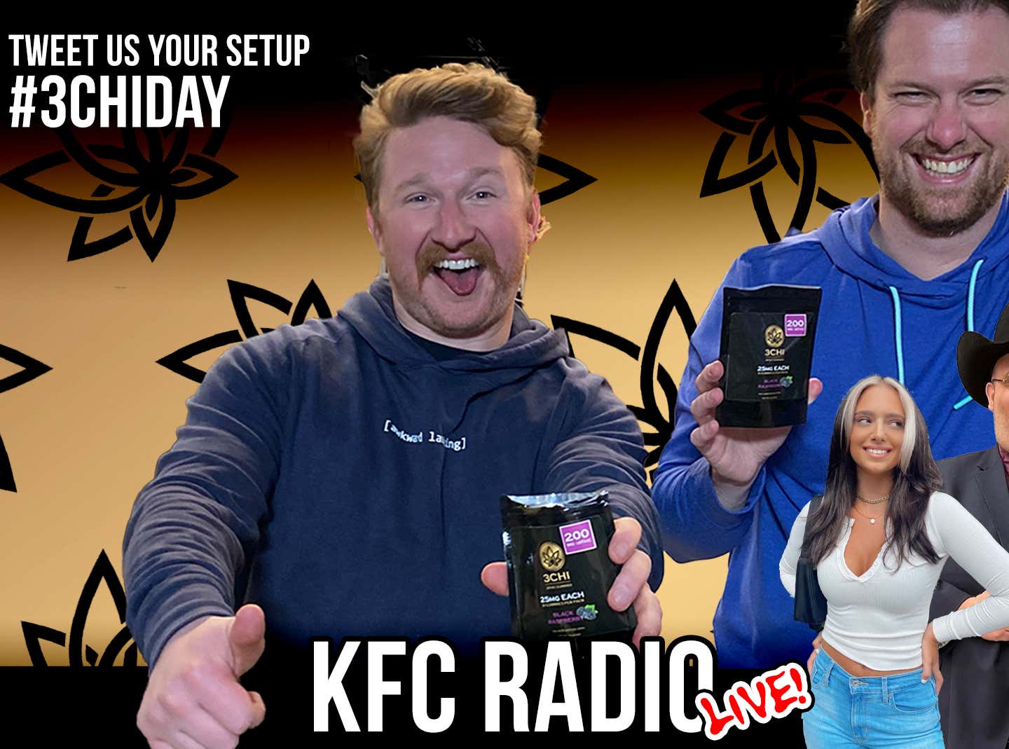 The 1st Ever 3ChiDay Live with KFC Radio ft. Coach Duggs, Kelly Keegs