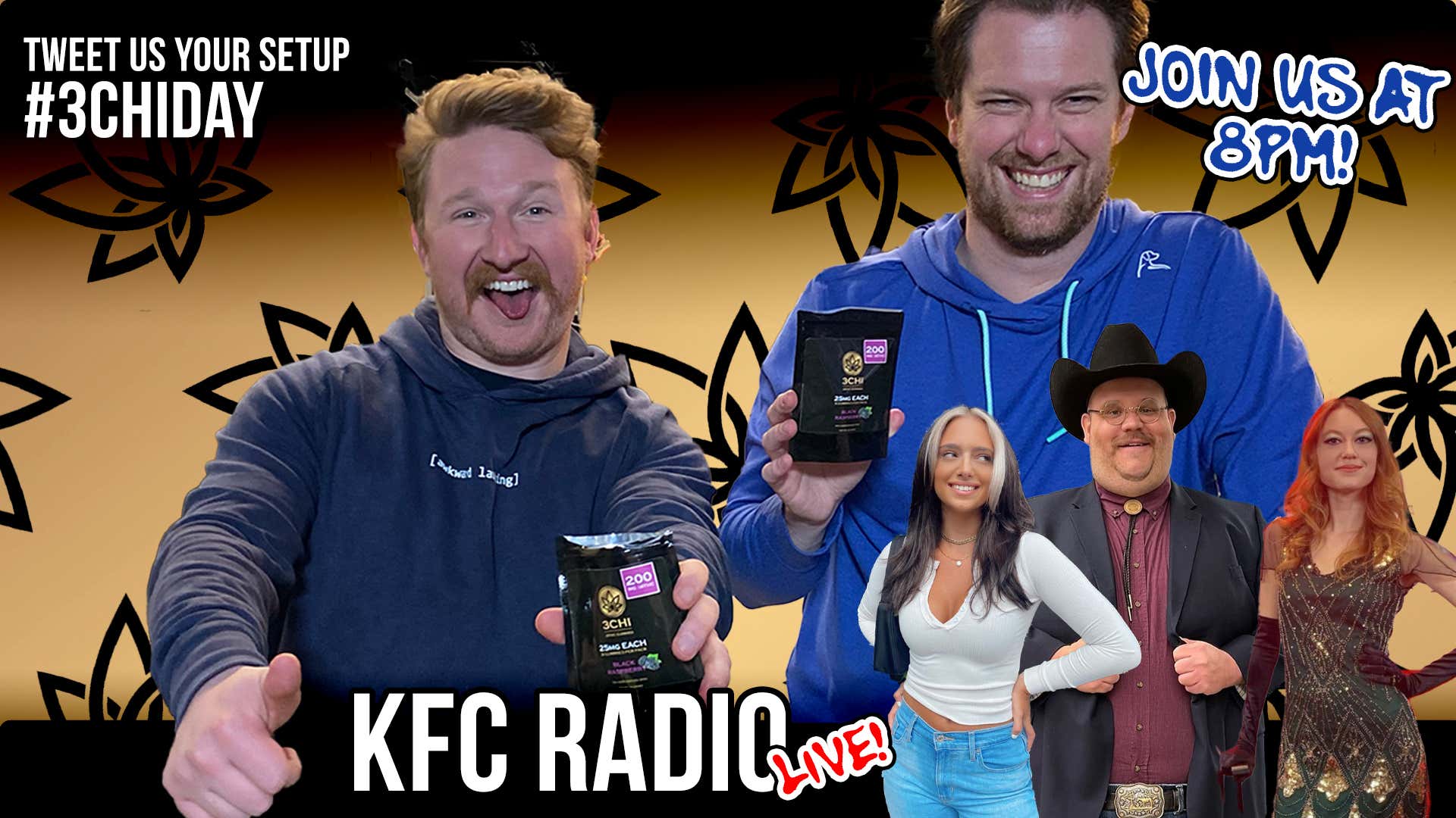 The 1st Ever 3ChiDay Live with KFC Radio ft. Coach Duggs, Kelly Keegs