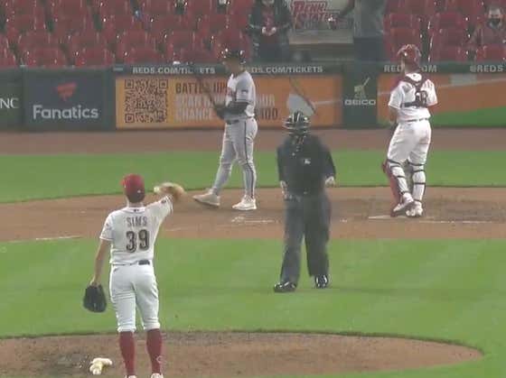 Reds Pitcher Lucas Sims Wanted Nothing To Do With Pitching in a Fucking Monsoon So He Decided To Throw Every Ball Into The Dugout Until The Umpire Stopped The Game