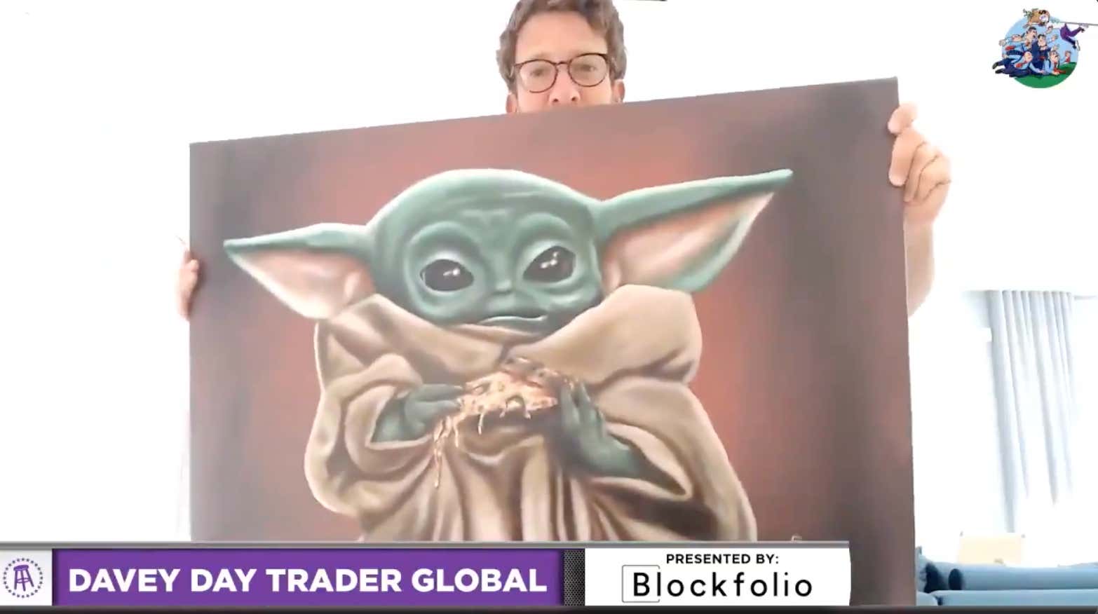 When You Walk Into A Pizza Place And See This Painting On The Wall, You Have No Choice But To Buy It