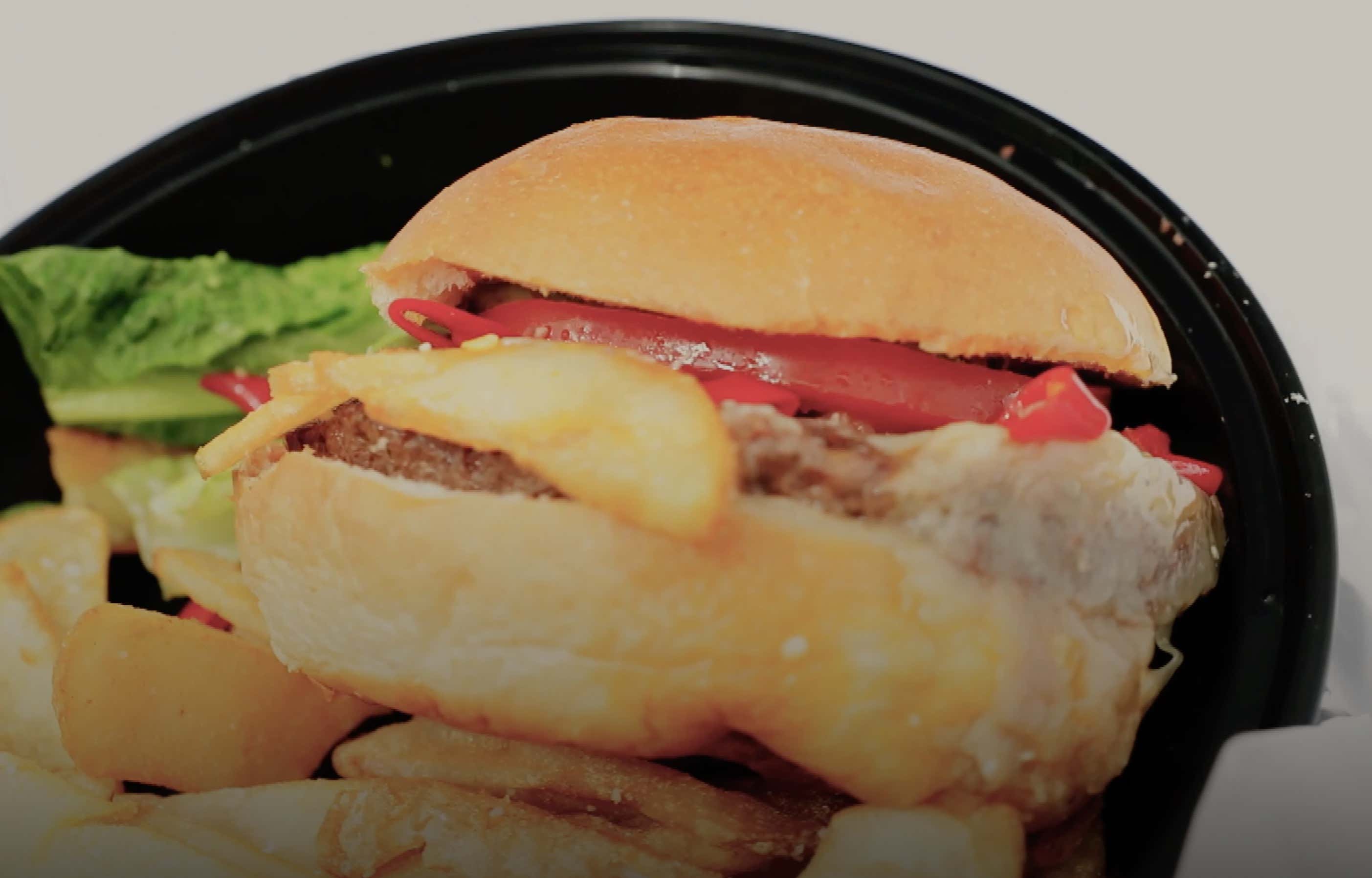 A Flat Potato Wedge Is Too Much Of An Oddity To Even Focus On A Burger