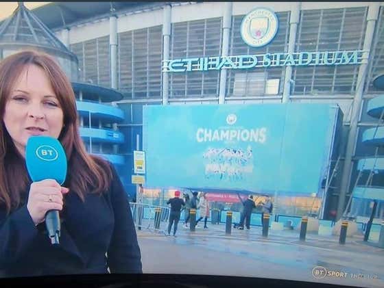 The Scenes From the Etihad Stadium After Manchester City Won the Premier League Were Pure Madness