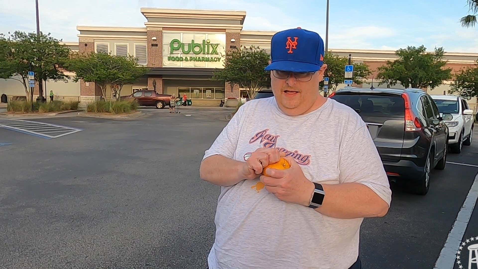 Frank's Fruit Test: A Fresh Florida Orange