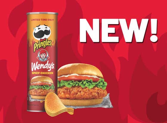 Holy Shit, Pringles Released A New Wendy's Spicy Chicken Flavor