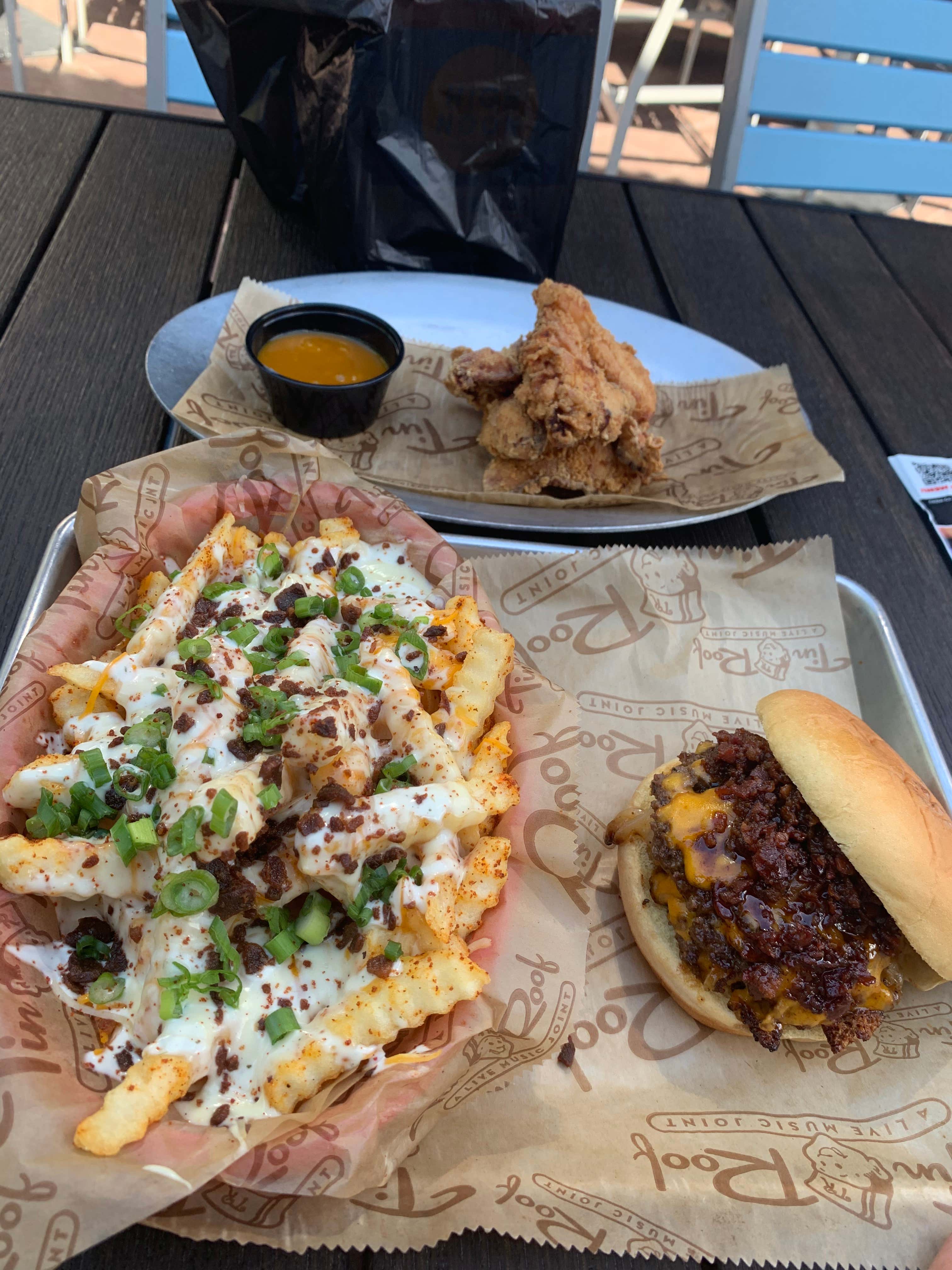 An Awesome Cheeseburger With Loaded Fries Is An Easy Way To My Heart