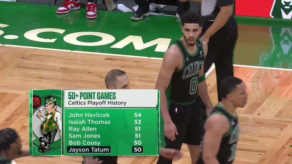 JAYSON TATUM GOES FOR 50 AND THE CELTICS HAVE LIFE!! Barstool Sports