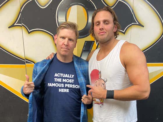 I got embarrassed in my OVW pro wrestling debut