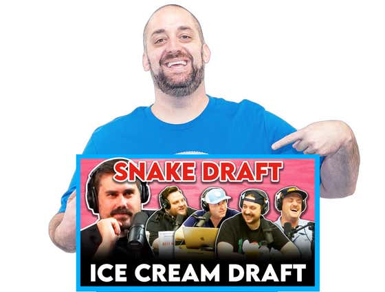 Don't Mind Me, I Just Won The Dog Walk Ice Cream Draft By Picking Nothing But Undrafted Free Agents
