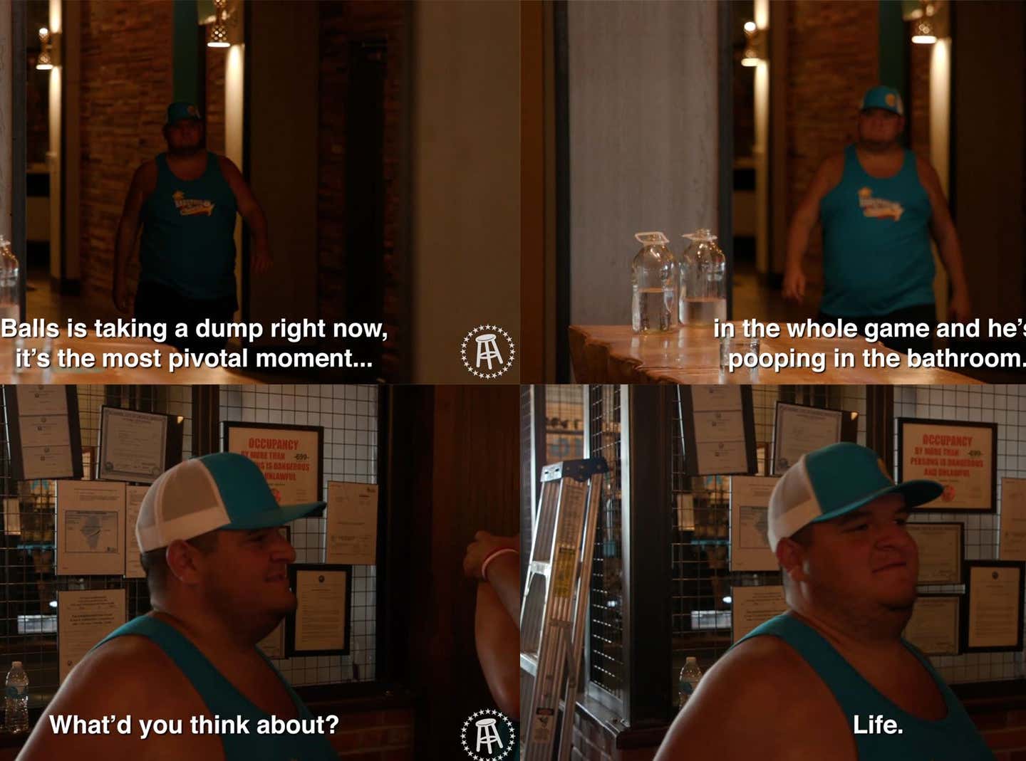 Taking A Shit During The Most Pivotal Moment Of Barstool Vs America Is