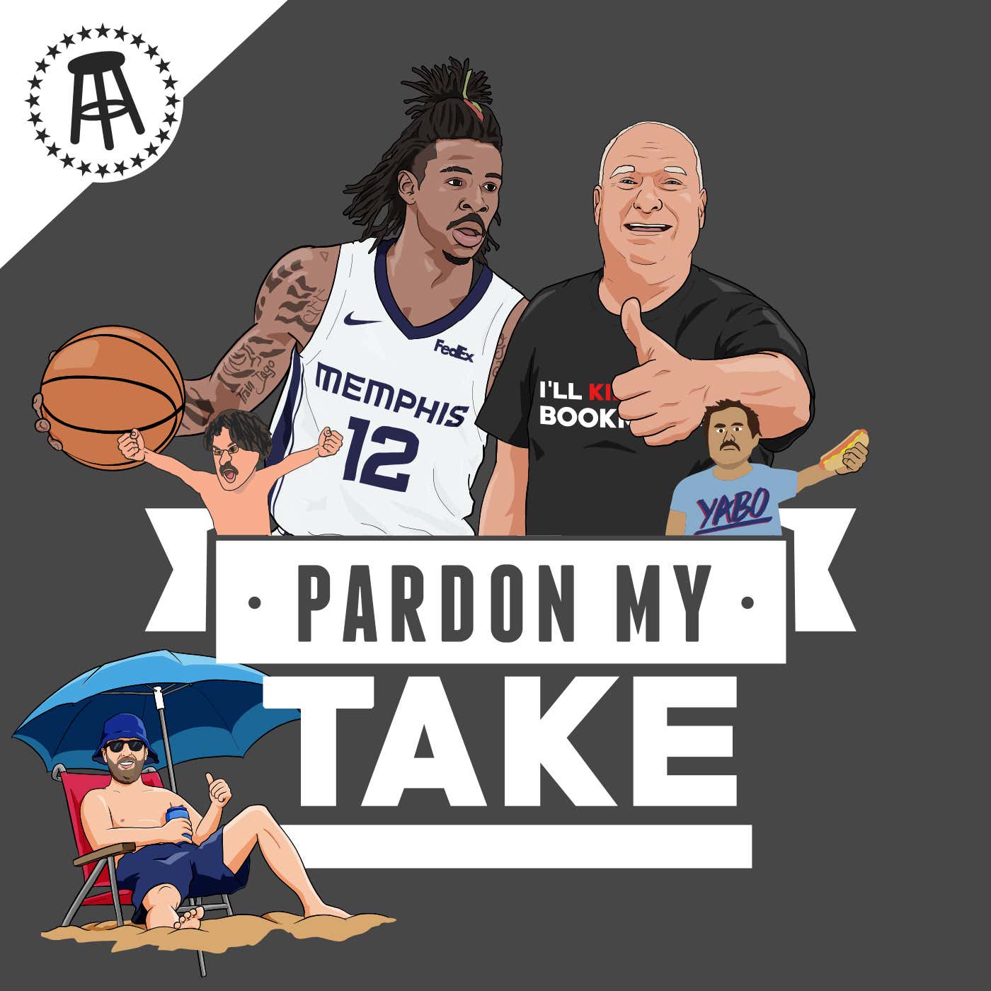 Ja Morant, Stu Feiner, Suns In 4 And Joey Chestnut Is The Goat episode artwork