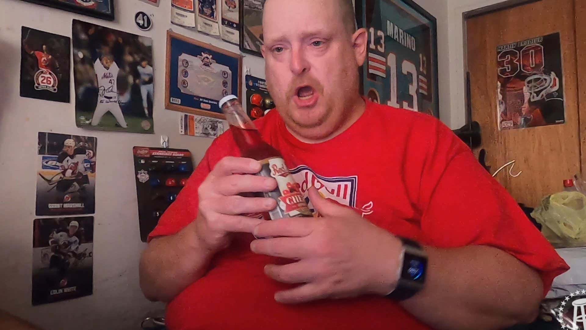 Tank's Taste Test Red Ribbon Supreme Cherry Soda