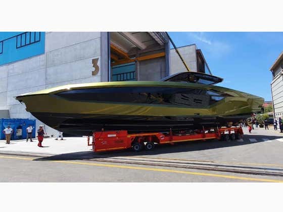 Check Out Conor McGregor's New Lamborghini Yacht