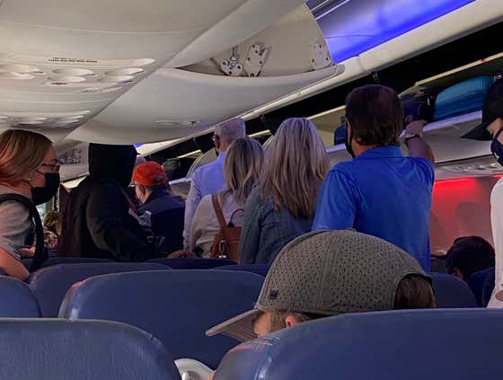 People Who Stand Up And Rush The Aisle When A Plane Lands Should Get The Death Penalty