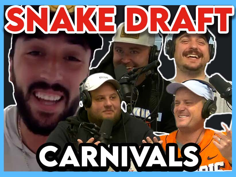 We Drafted "Carnival Shit" This Week On The Snake Draft And It Was