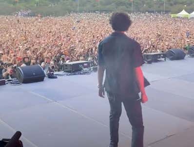 Awesome Video Of Jack Harlow Walking Out To A Crowd Of 100,000 People At Lollapalooza