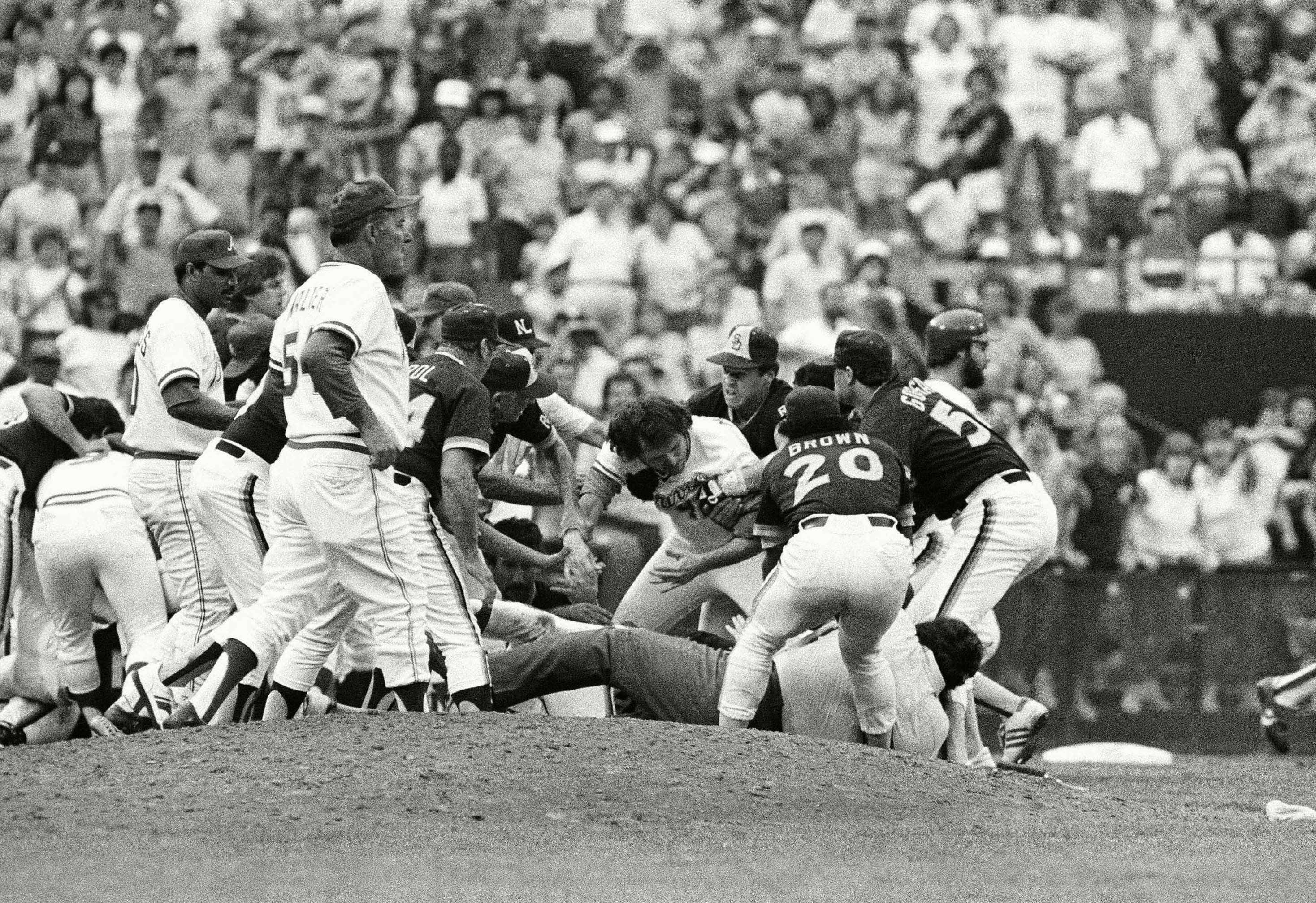 On This Date in Sports August 12, 1984: Base Brawl Game