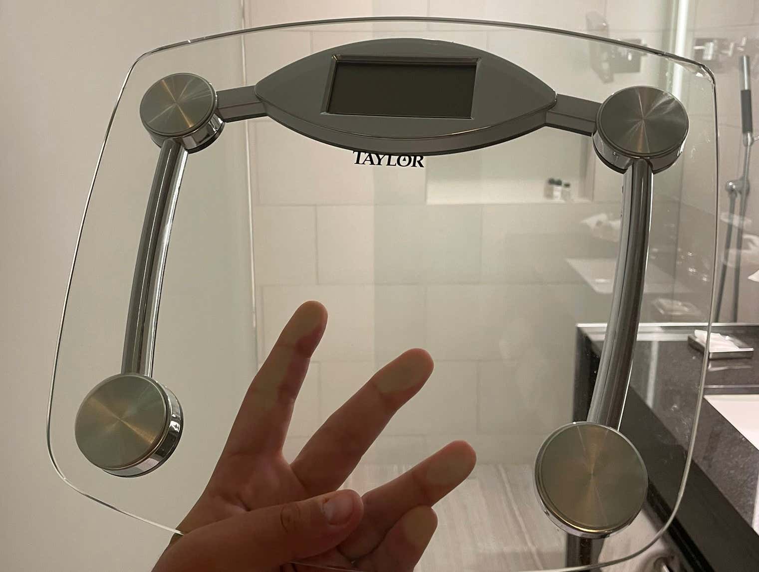Having A Scale Waiting For You In Your Hotel Room Should Literally Be 