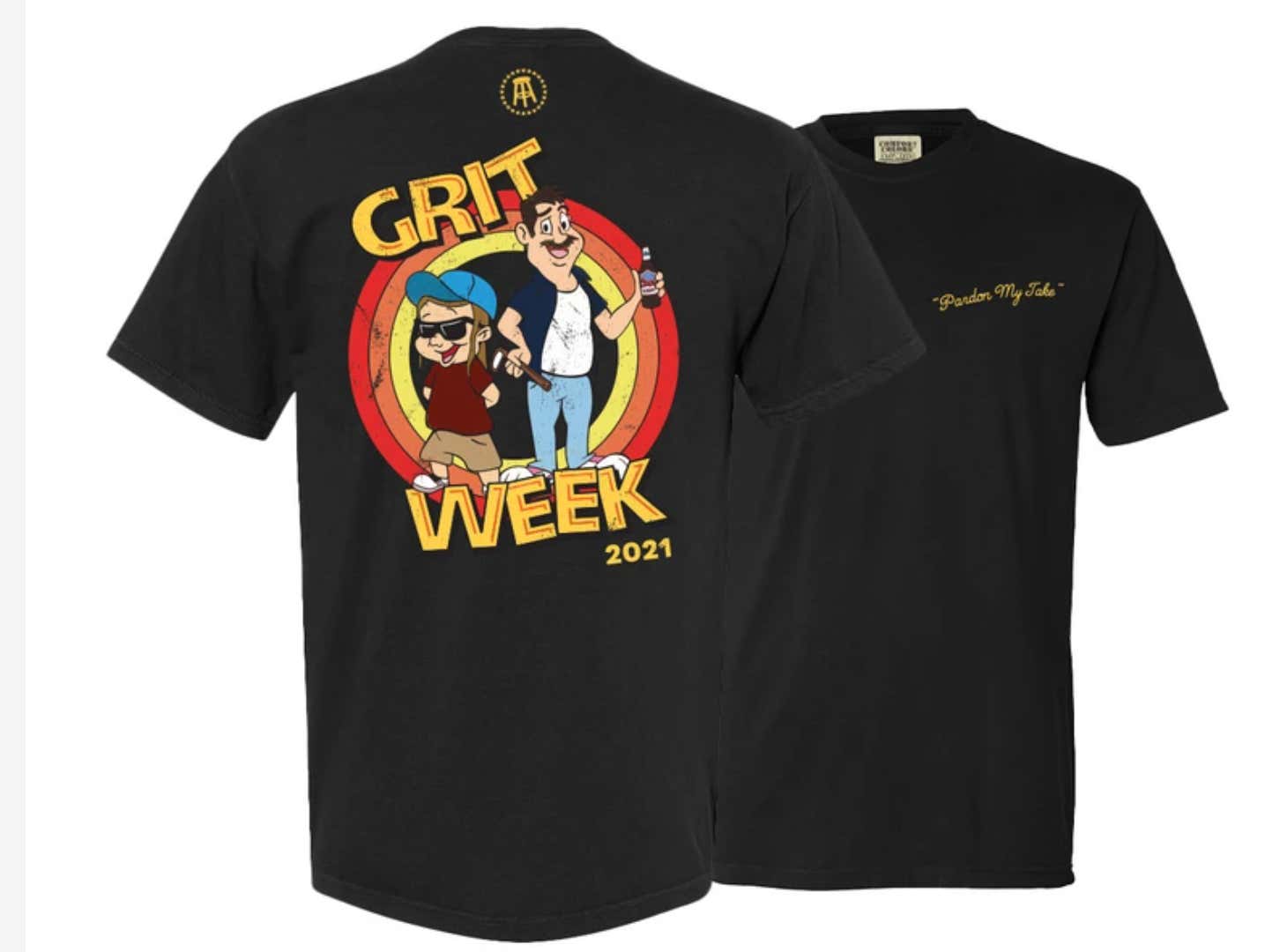 PARDON MY TAKE GRIT WEEK MERCH IS LIVE! Barstool Sports