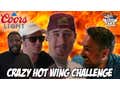 Billy Football Does HOT WING Flatliner Challenge