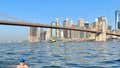 Donnie Swam Across The East River Today