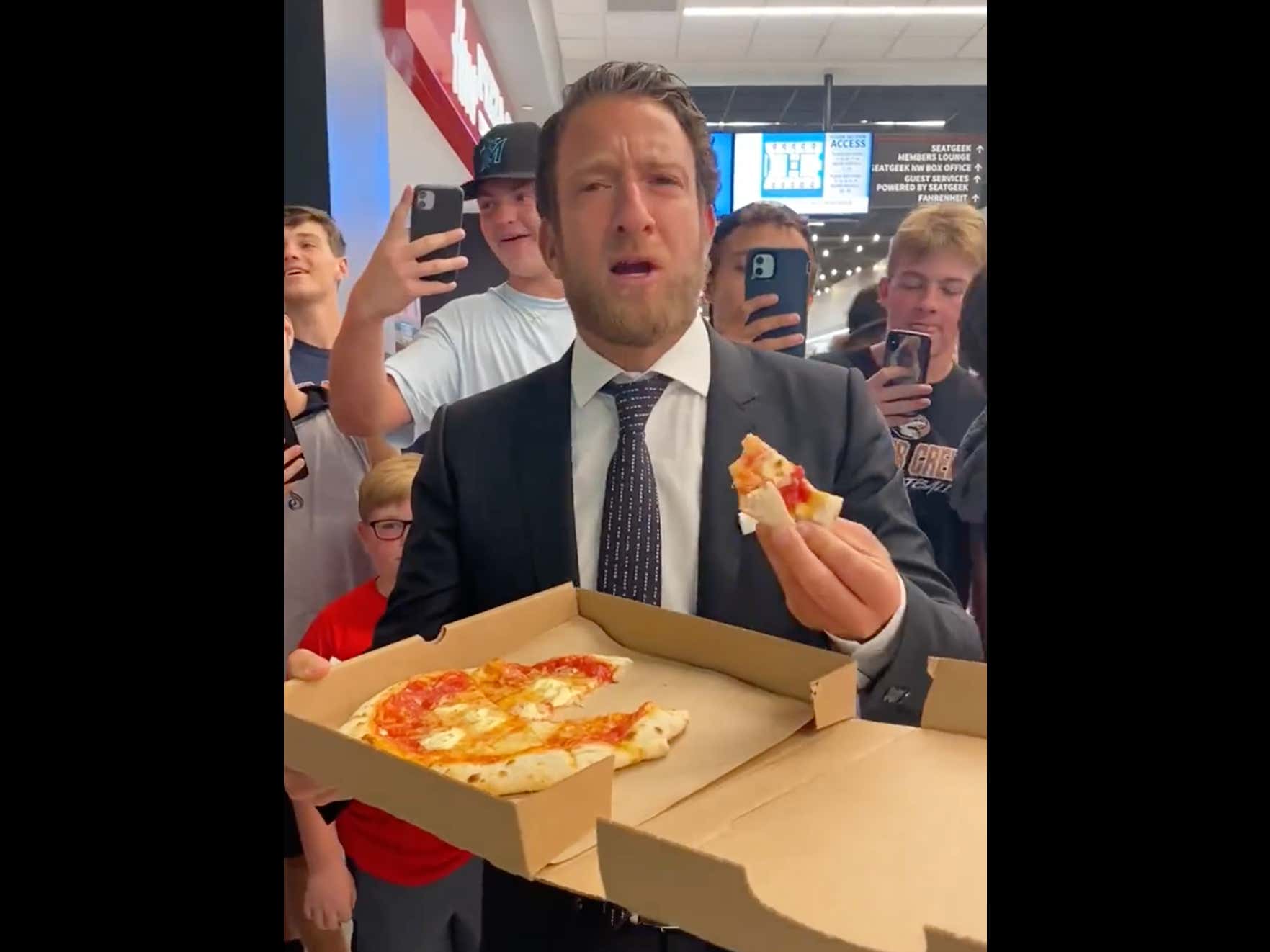 Barstool Pizza Review Flour Pizza Company at Rocket Mortgage Fieldhouse Barstool Sports
