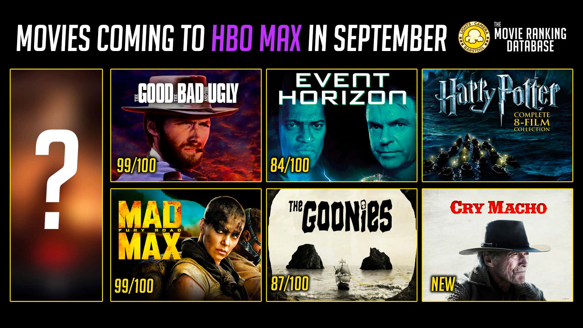 The BEST Movies And Shows Coming To HBO Max In September Barstool Sports