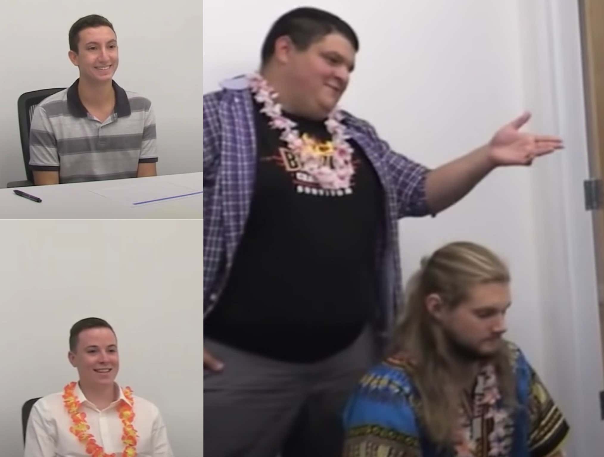 Five Years Ago Today Glenny, Frankie, And Myself Had Our Intern