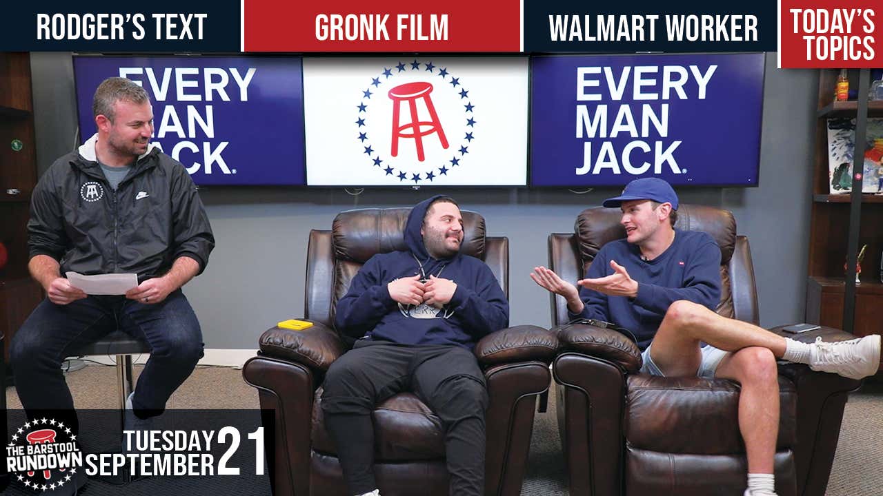 Jersey Jerry vs Jeff Nadu RNR 16? Barstool Rundown September 21st