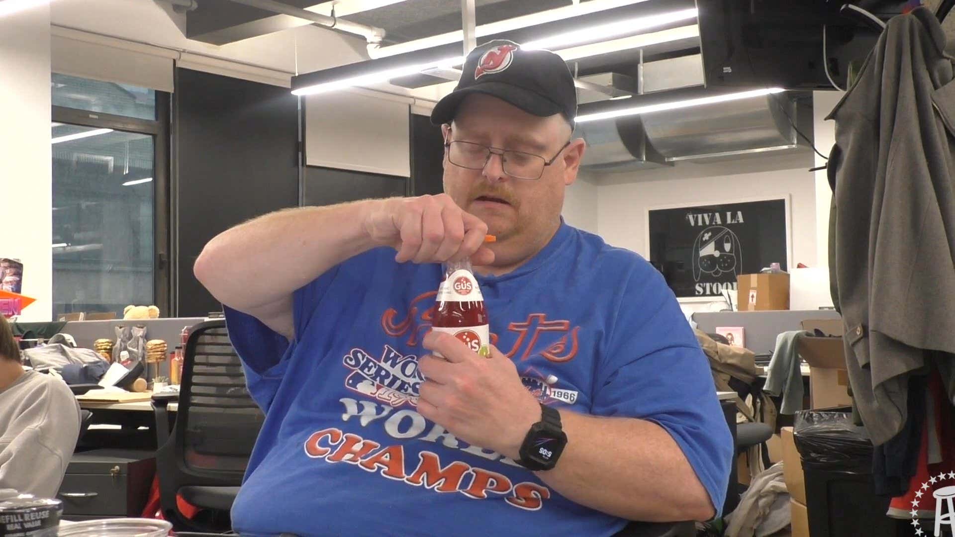 Tank's Taste Test GUS Cranberry Lime Soda