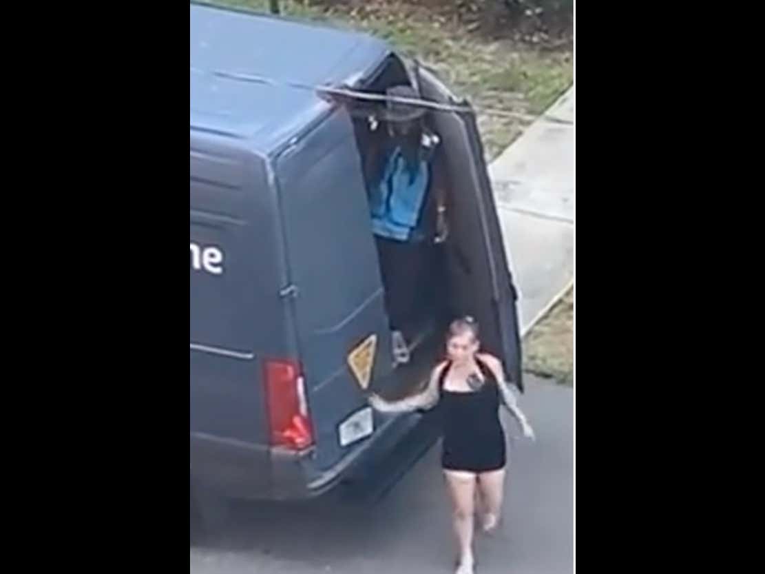 The Amazon Driver Who Gave That Broad A Throw In The Back Of His Delivery Van Got Fired