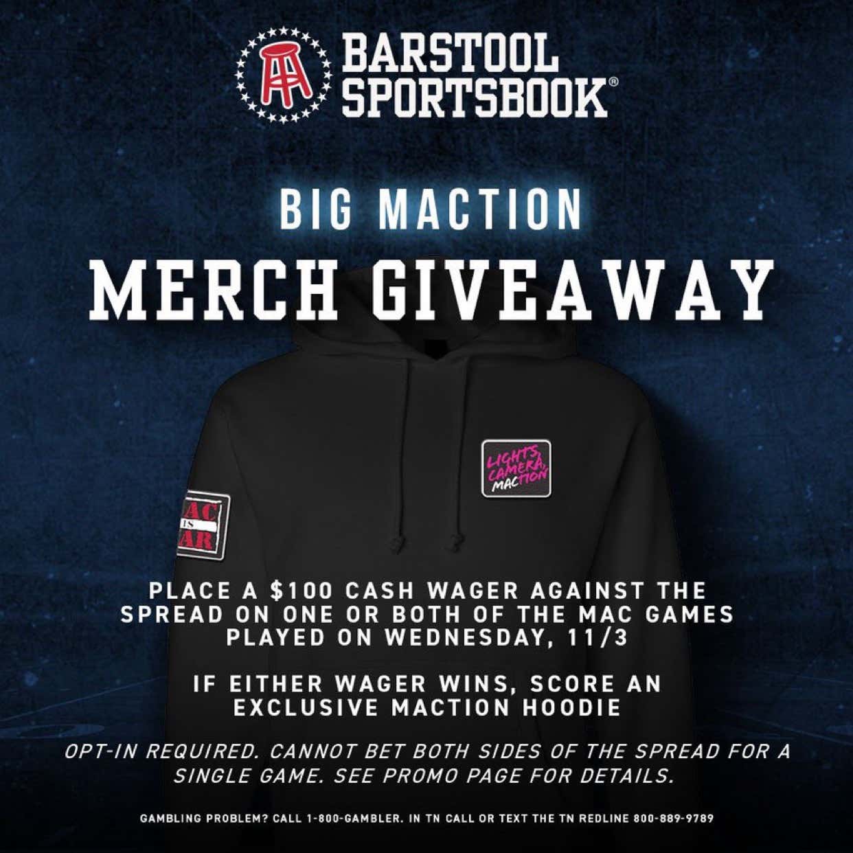 barstool sweatshirt promo