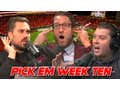 RICO BOSCO'S AMBITION GETS QUESTIONED - Pick Em Week 10