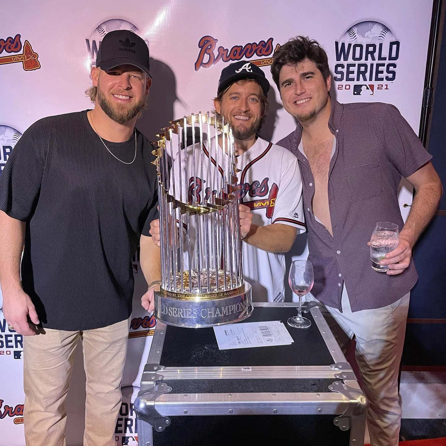 Barstool Sports on X: The INSANE Story of One Braves Fan Who Went to All  Six World Series Games and Somehow Got Into the Team Victory Party    / X