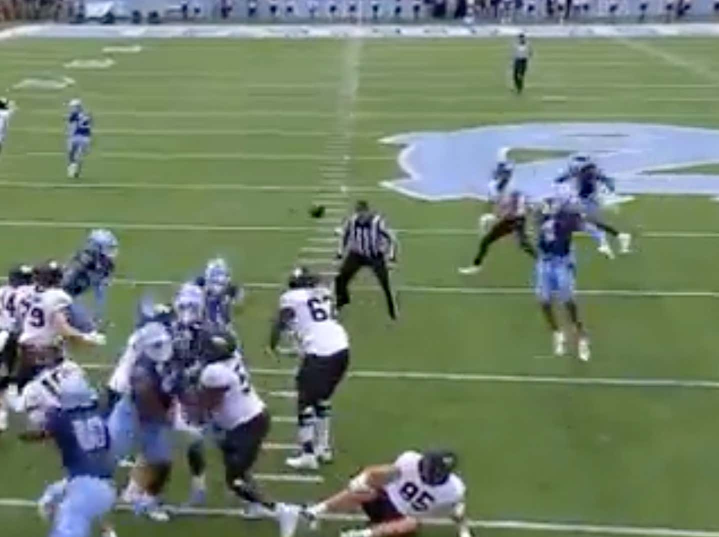Wake Forest QB Sam Hartman Targeted the Ref With a Direct Headshot
